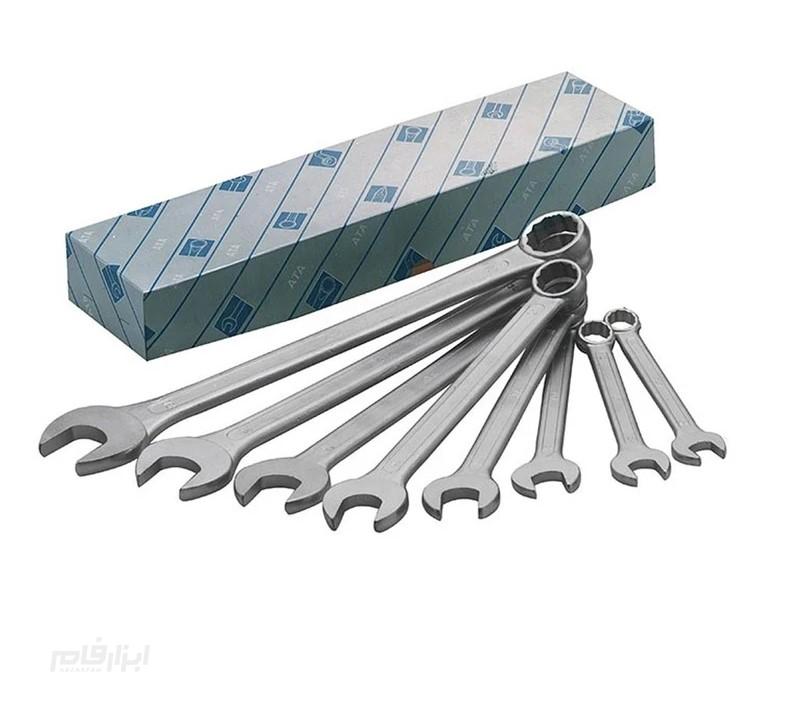 مجموعه 8 عددی آچار یکسر تخت یکسر رینگی آتا کد BX800 2 مجموعه 8 عددی آچار یکسر تخت یکسر رینگی آتا کد BX800
