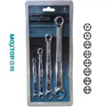 ست آچار 2 سر رینگ مکس تاپ مدل E-TYPE WRENCH